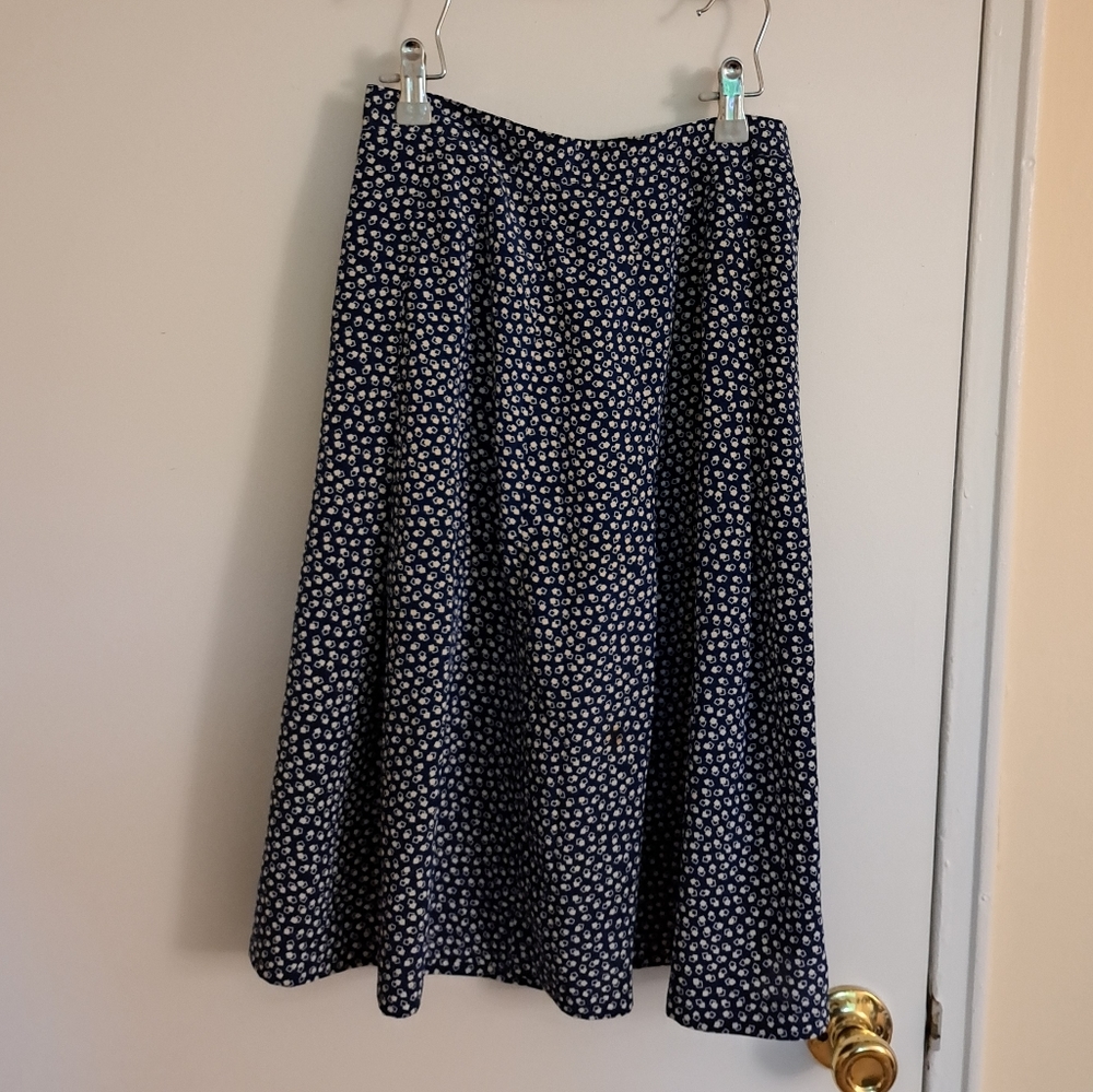 Vintage pleated skirt